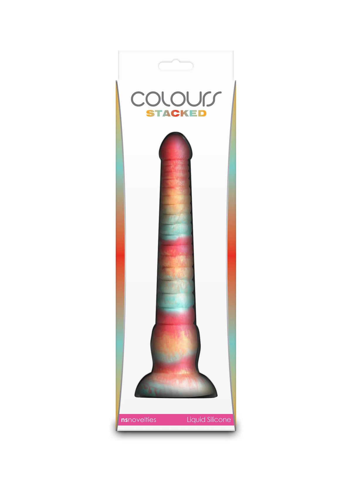 Bestel: Stacked 9 inch Dildo Red by NS Novelties - bij Happytoys.nl, happytoys.be, Happytoys.ae: erotische sex webshop | liever Happy dan Easy ⭐⭐⭐⭐⭐