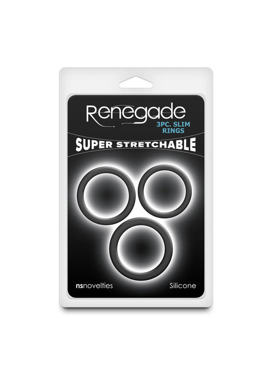 Bestel: Renegade 3pc Slim Rings - bij Happytoys: de erotische sex webshop | liever Happy dan Easy ⭐⭐⭐⭐⭐