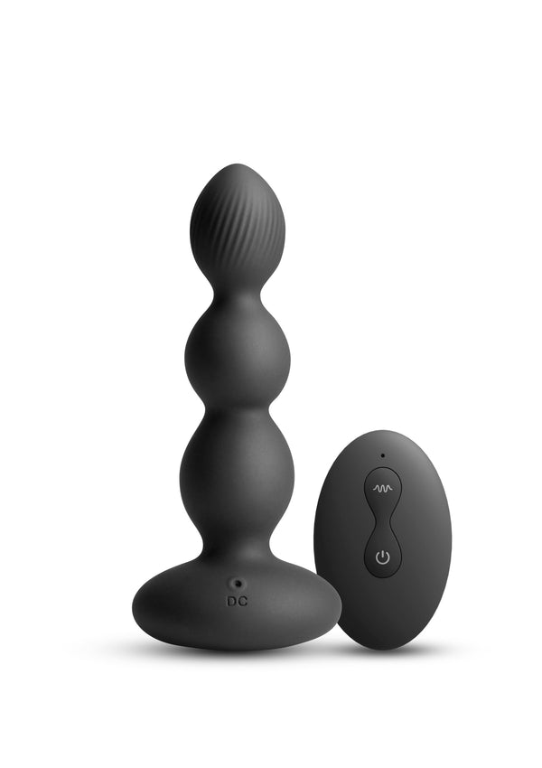 Bestel: Valor Remote Controlled Buttplug by NS Novelties - bij Happytoys.nl, happytoys.be, Happytoys.ae: erotische sex webshop | liever Happy dan Easy ⭐⭐⭐⭐⭐ - Default Title - 19002 - BLACK