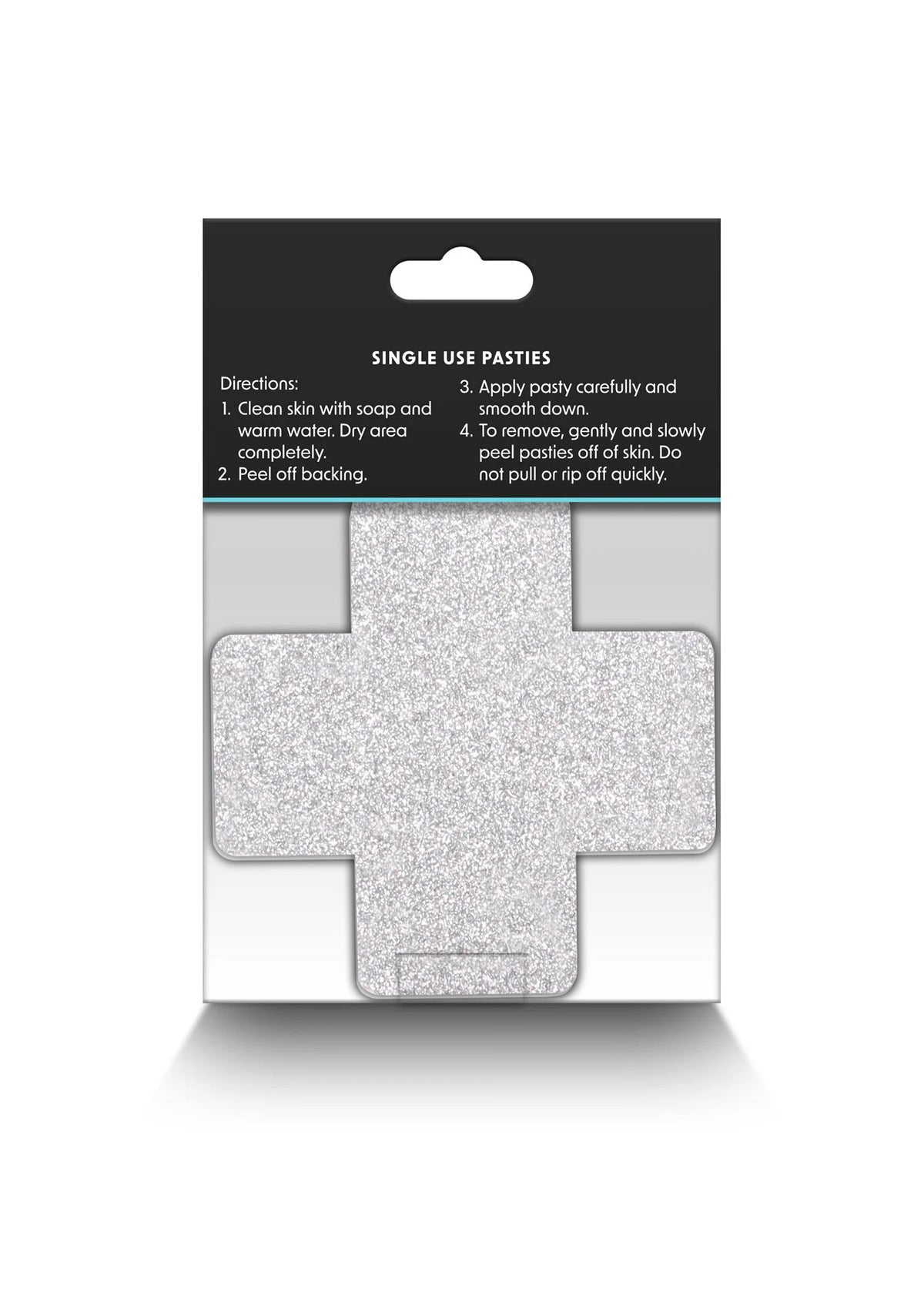 Bestel: Pasties Glitter Cross 2 Pair by NS Novelties - bij Happytoys.nl, happytoys.be, Happytoys.ae: erotische sex webshop | liever Happy dan Easy βββββ