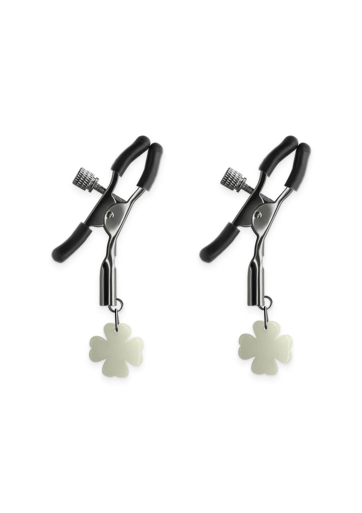 Bestel: Nipple Clamps G4 by NS Novelties - bij Happytoys.nl, happytoys.be, Happytoys.ae: erotische sex webshop | liever Happy dan Easy ⭐⭐⭐⭐⭐ - Glow in the dark - 19183 - GLOW