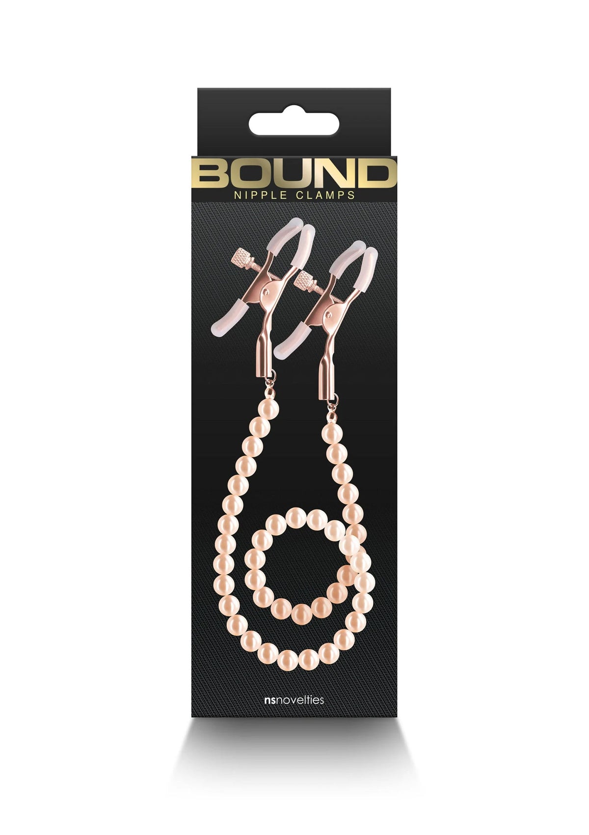 Bestel: Nipple Clamps DC1 by NS Novelties Bound - bij Happytoys.nl, happytoys.be, Happytoys.ae: erotische sex webshop | liever Happy dan Easy ⭐⭐⭐⭐⭐