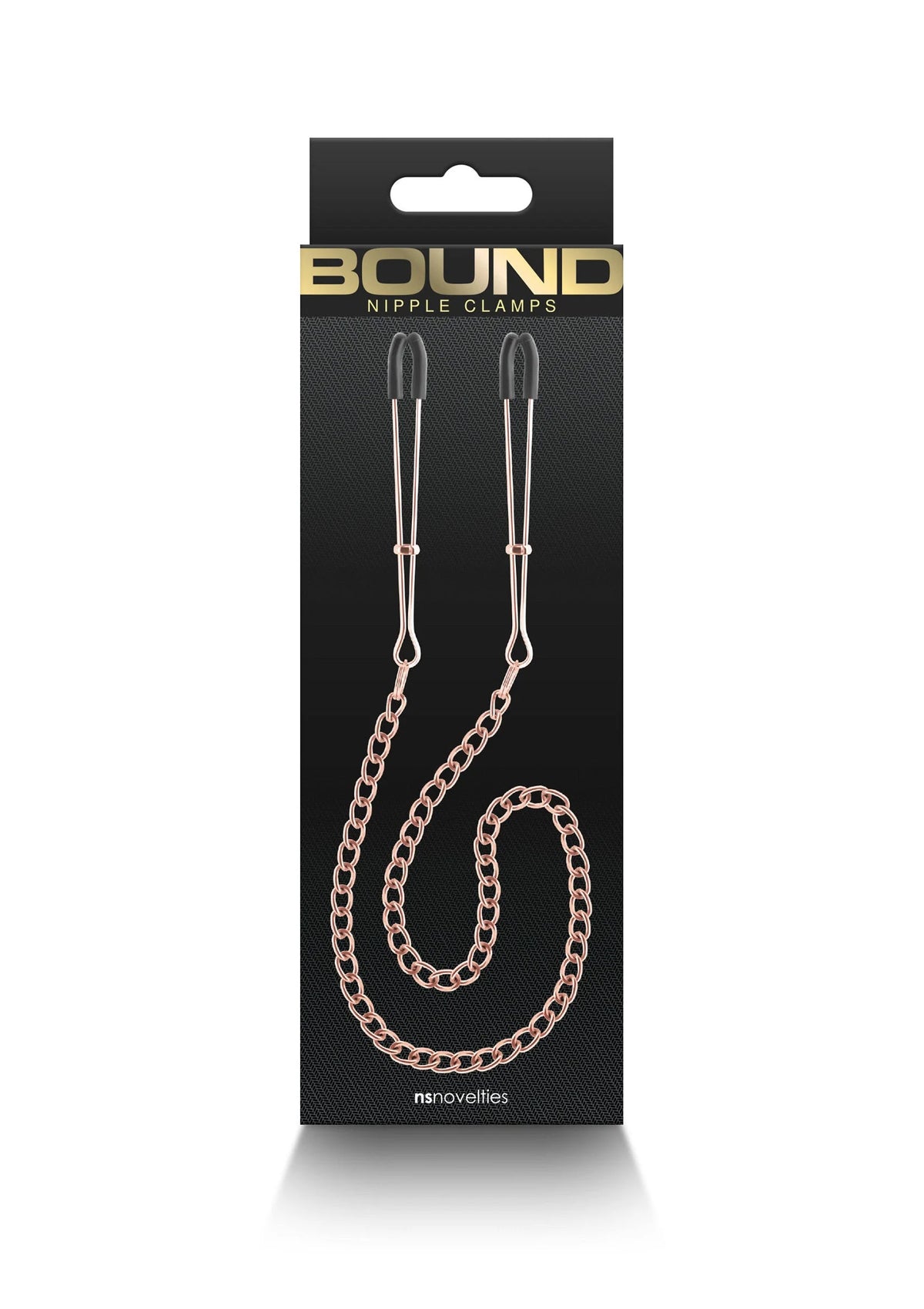 Bestel: Nipple Clamps DC3 by NS Novelties Bound - bij Happytoys.nl, happytoys.be, Happytoys.ae: erotische sex webshop | liever Happy dan Easy ⭐⭐⭐⭐⭐