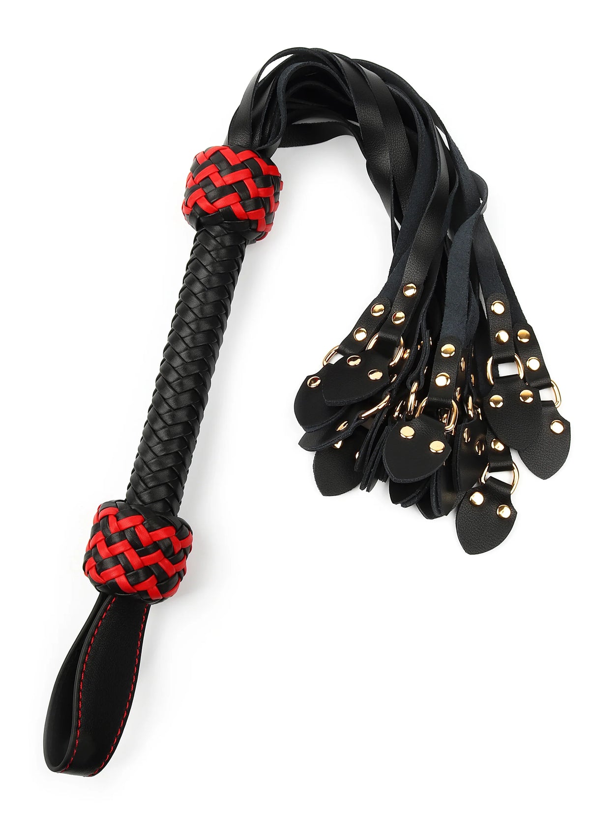 Bestel: Masters Real Leather Cat - o - Nine Whip by Hidden Desire - bij Happytoys.nl, happytoys.be, Happytoys.ae: erotische sex webshop | liever Happy dan Easy ⭐⭐⭐⭐⭐