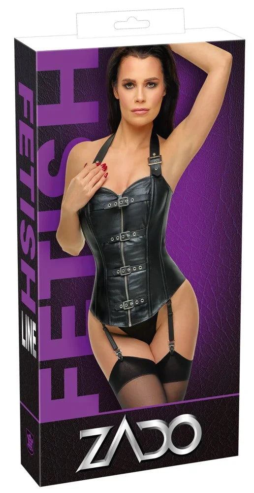 Leather Corset - Happytoys Sexshop: Toys for Feeling Happy & Easy 😊 - Discreet geleverd