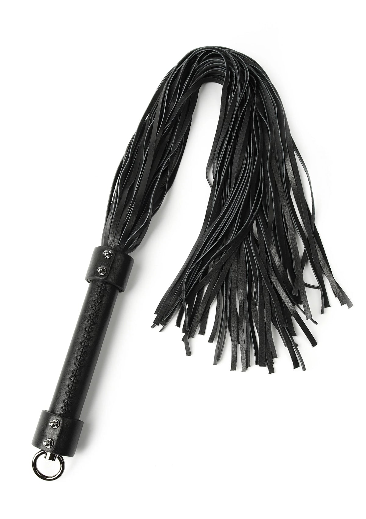 Bestel: Genuine Leather Whip 75cm by Hidden Desire - bij Happytoys.nl, happytoys.be, Happytoys.ae: erotische sex webshop | liever Happy dan Easy ⭐⭐⭐⭐⭐ - Default Title - 20011 - BLACK