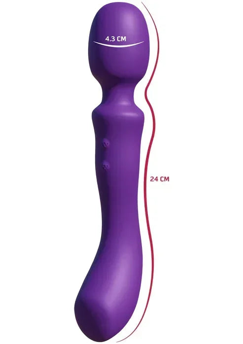 Bestel: Dual - Sided Massaging Vibrating Wand by She.E.O. - bij Happytoys.nl, happytoys.be, Happytoys.ae: erotische sex webshop | liever Happy dan Easy ⭐⭐⭐⭐⭐