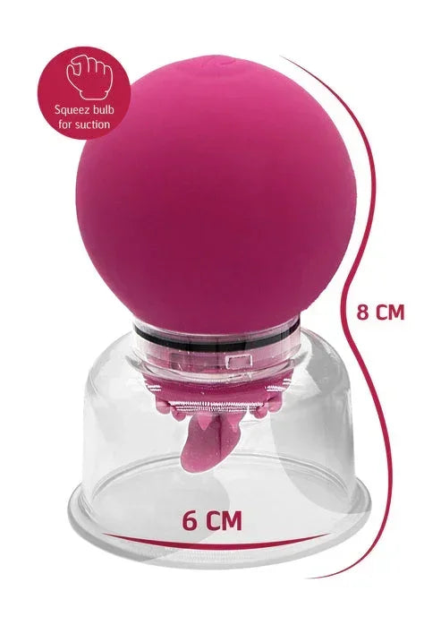 Bestel: Vibrating & Rotating Nipple & Clitoral Pump by She.E.O. - bij Happytoys.nl, happytoys.be, Happytoys.ae: erotische sex webshop | liever Happy dan Easy ⭐⭐⭐⭐⭐
