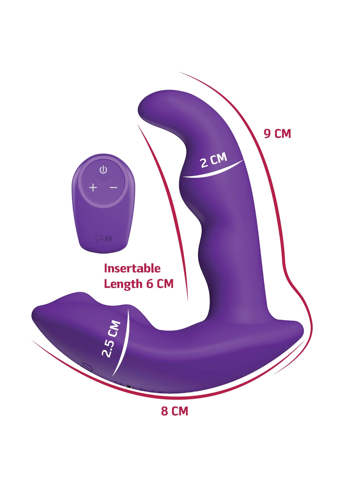 Bestel: Anal Stimulator Vibrator by She.E.O. - bij Happytoys.nl, happytoys.be, Happytoys.ae: erotische sex webshop | liever Happy dan Easy ⭐⭐⭐⭐⭐