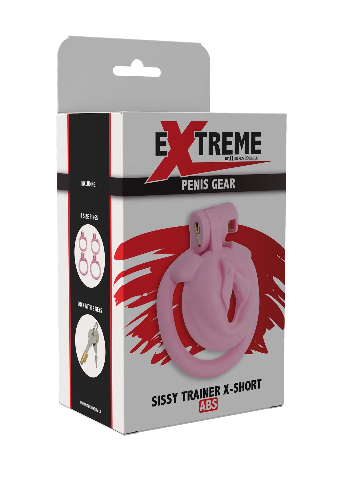 Bestel: Sissy Trainer Cock Lock X - Short by Hidden Desire - bij Happytoys.nl, happytoys.be, Happytoys.ae: erotische sex webshop | liever Happy dan Easy ⭐⭐⭐⭐⭐