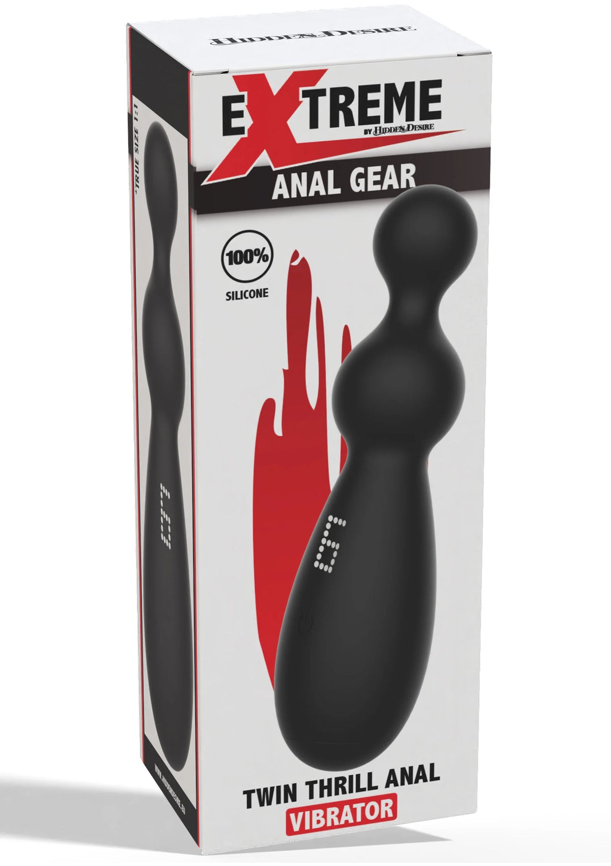 Bestel: Twin Thrill Anal Vibrator by Hidden Desire Extreme - bij Happytoys.nl, happytoys.be, Happytoys.ae: erotische sex webshop | liever Happy dan Easy βββββ