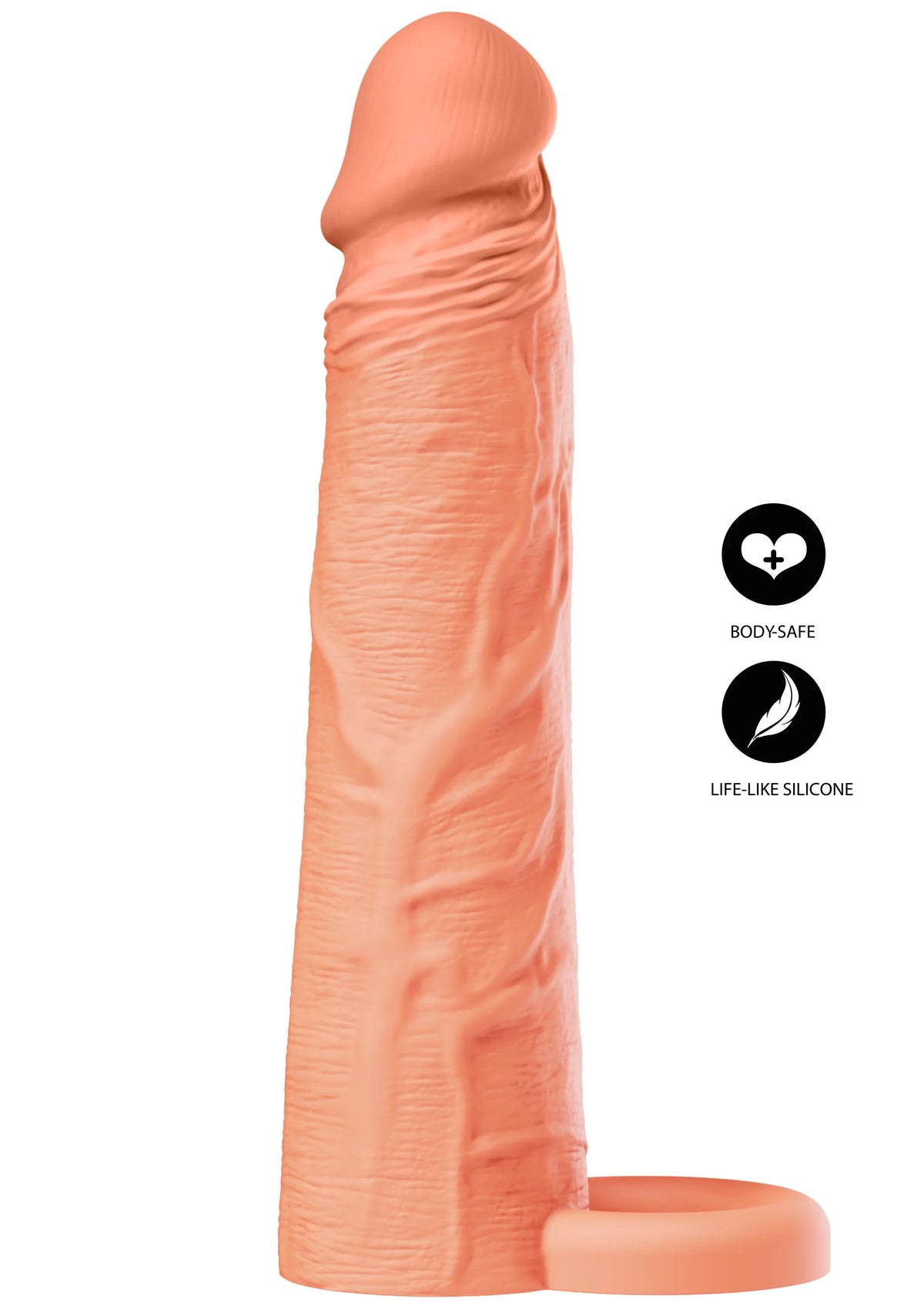 Bestel: Penis Sleeve Liquid Silicone Ring 20 cm - bij Happytoys.nl, happytoys.be, Happytoys.ae: erotische sex webshop | liever Happy dan Easy βββββ