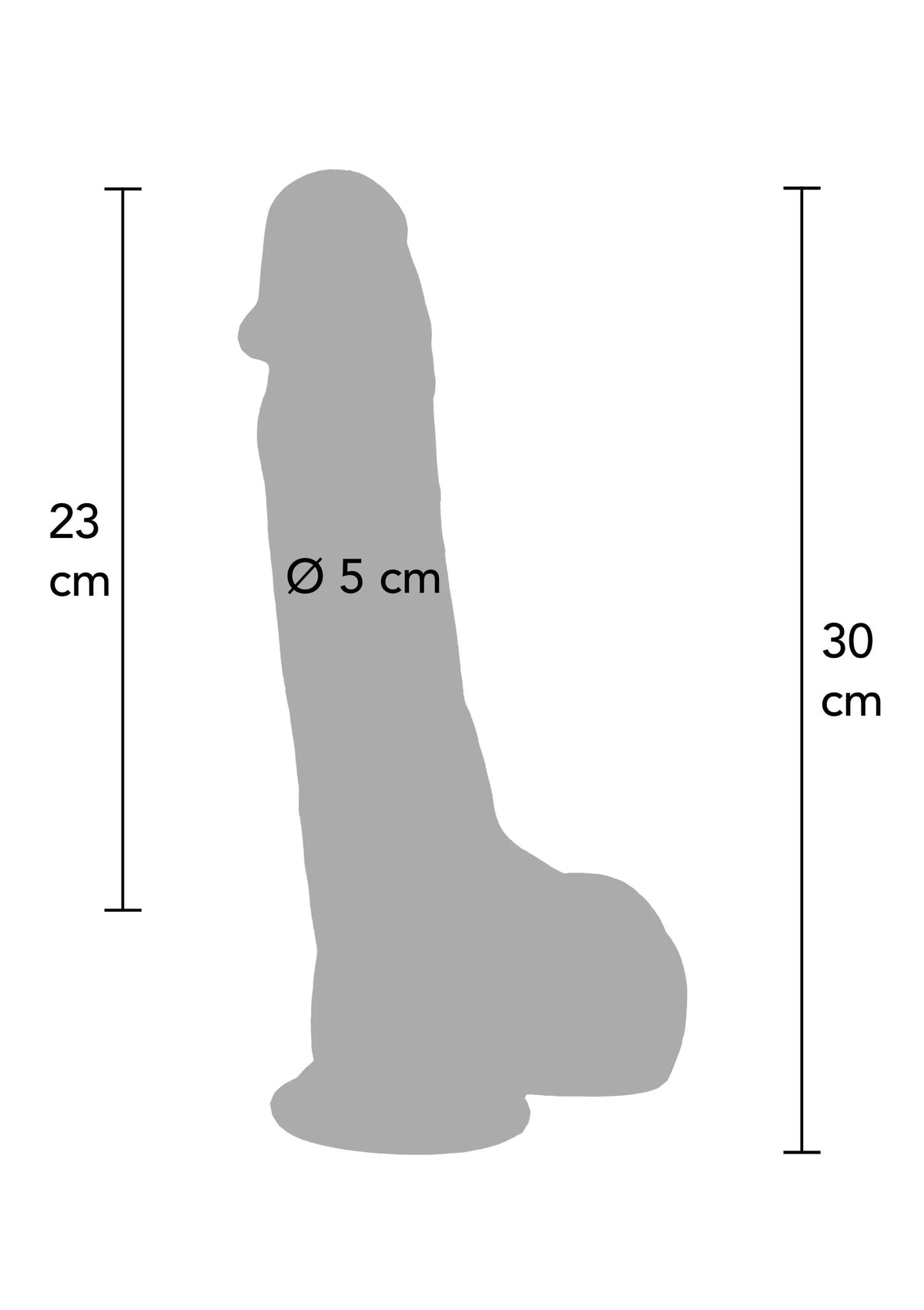 Bestel: Ultra Realistic Dildo Silicone 28 cm by Hidden Desire - bij Happytoys.nl, happytoys.be, Happytoys.ae: erotische sex webshop | liever Happy dan Easy ⭐⭐⭐⭐⭐