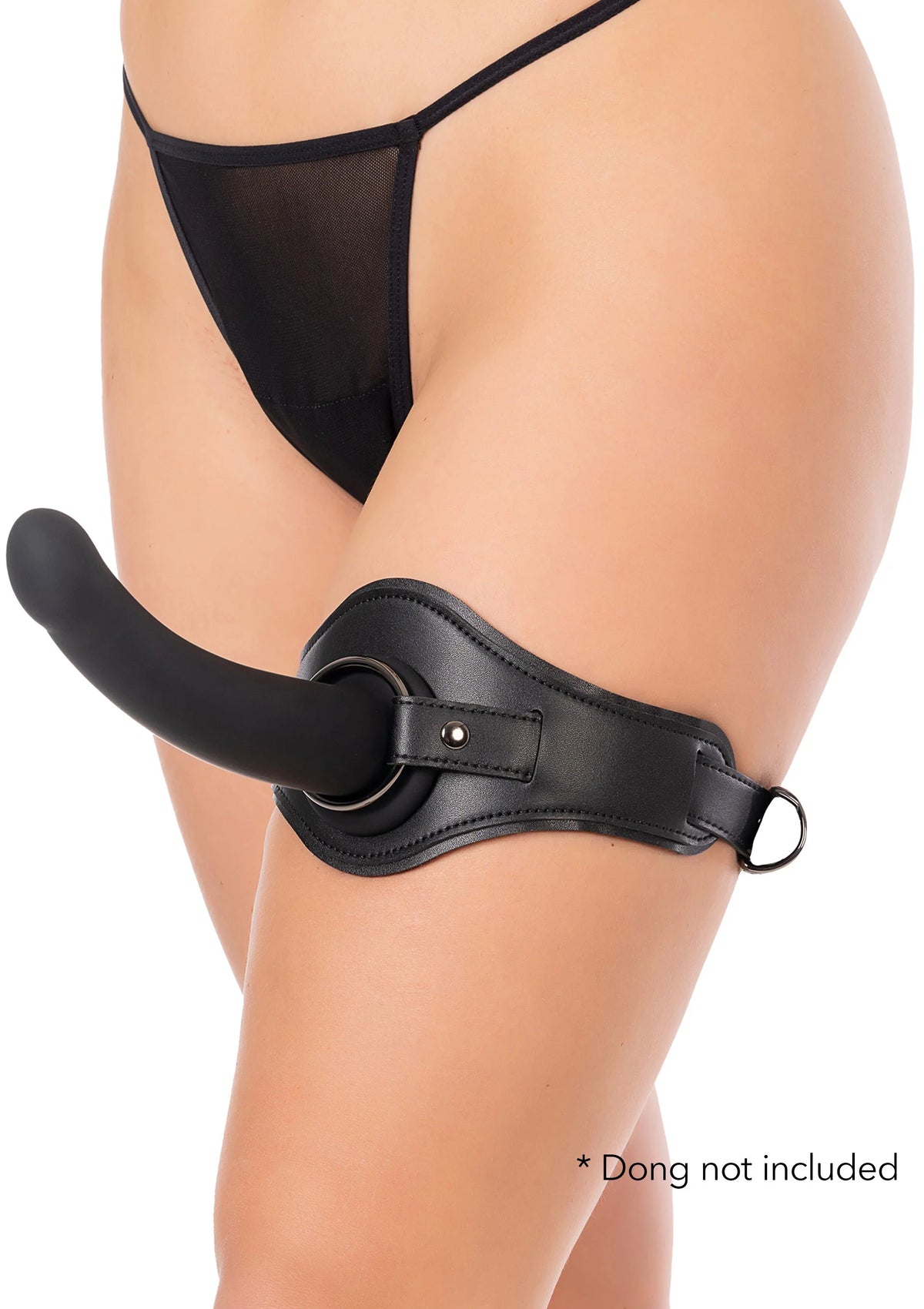 Bestel: Thigh Strap - On by Hidden Desire - bij Happytoys.nl, happytoys.be, Happytoys.ae: erotische sex webshop | liever Happy dan Easy ⭐⭐⭐⭐⭐ - Default Title - 20804 - BLACK