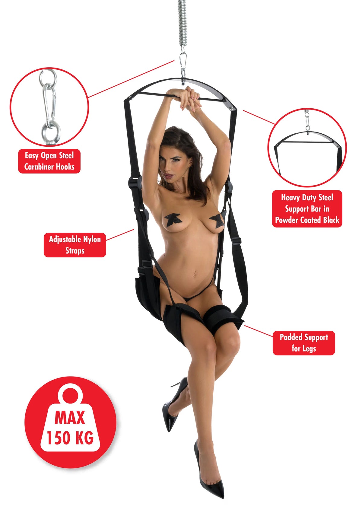 Bestel: Anchor Lovers Fuck Swing by Hidden Desire - bij Happytoys.nl, happytoys.be, Happytoys.ae: erotische sex webshop | liever Happy dan Easy ⭐⭐⭐⭐⭐