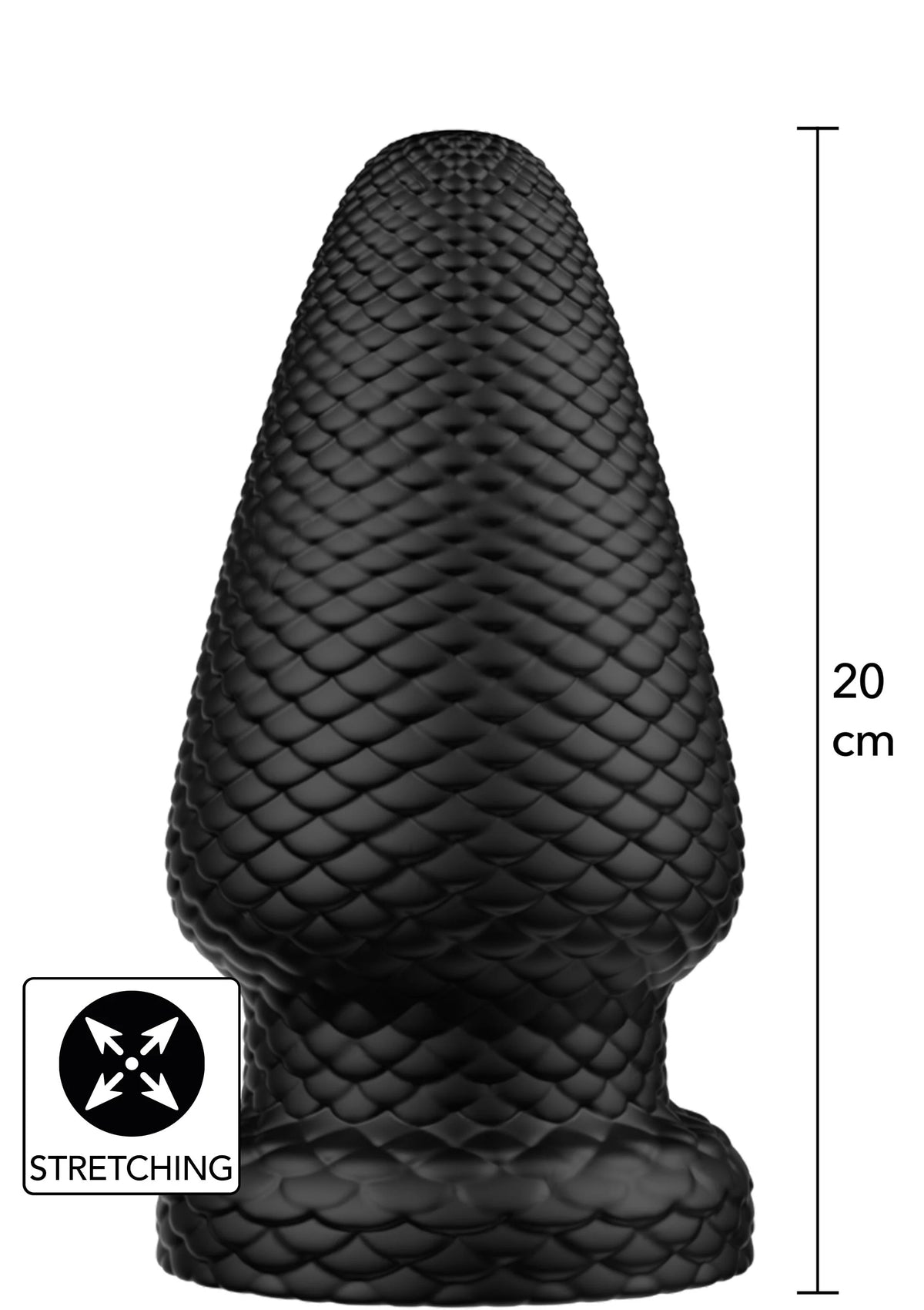 Bestel: Giant Dragon Butt Plug PVC XL by Hidden Desire Extreme - bij Happytoys.nl, happytoys.be, Happytoys.ae: erotische sex webshop | liever Happy dan Easy ⭐⭐⭐⭐⭐ - Default Title - 21236 - BLACK