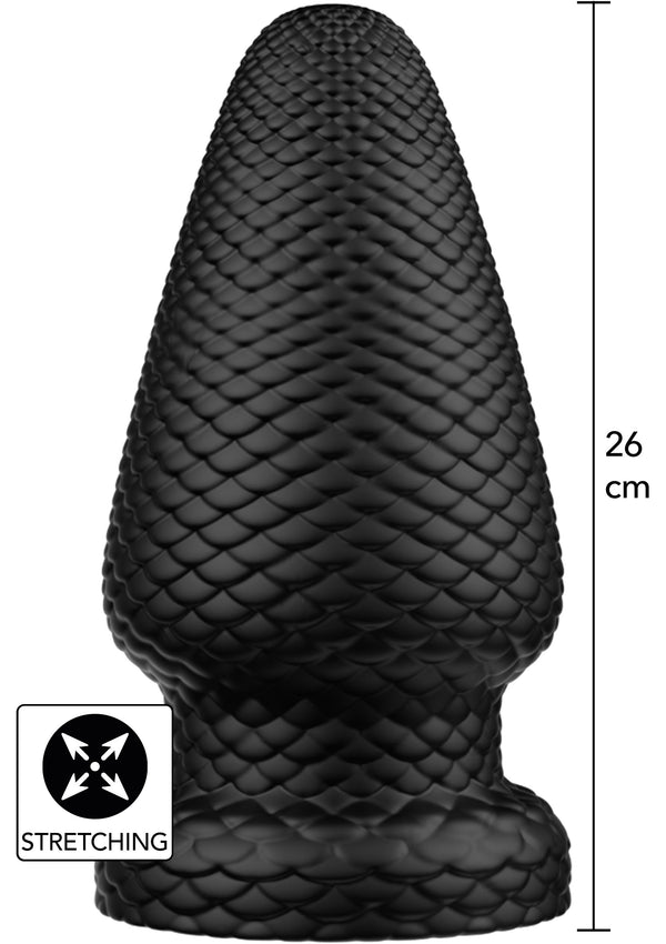 Bestel: Giant Dragon Butt Plug PVC XXXL by Hidden Desire Extreme - bij Happytoys.nl, happytoys.be, Happytoys.ae: erotische sex webshop | liever Happy dan Easy ⭐⭐⭐⭐⭐ - Default Title - 21238 - BLACK