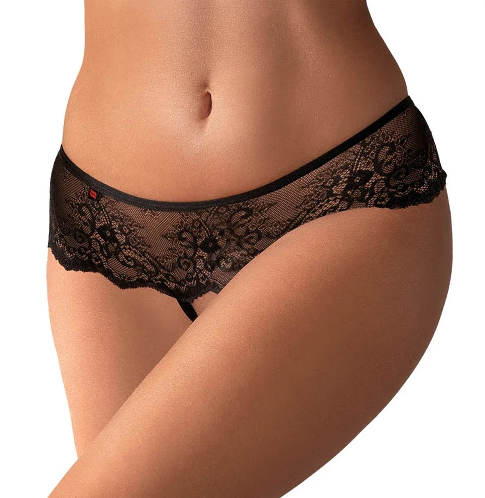 Merossa crotchless panties - Happytoys Sexshop: Toys for Feeling Happy & Easy 😊 - Discreet geleverd