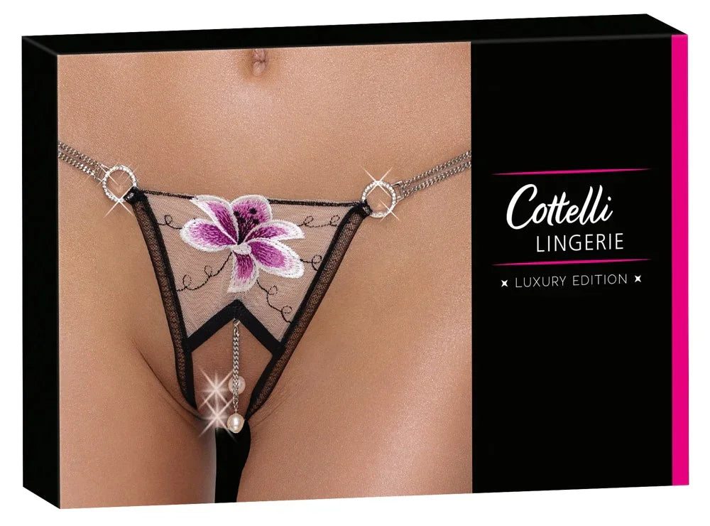 Crotchless String - Happytoys Sexshop: Toys for Feeling Happy & Easy 😊 - Discreet geleverd