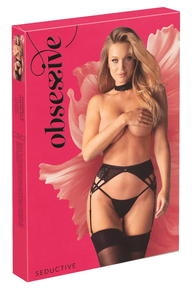 Suspender belt Donarella - Happytoys Sexshop: Toys for Feeling Happy & Easy 😊 - Discreet geleverd