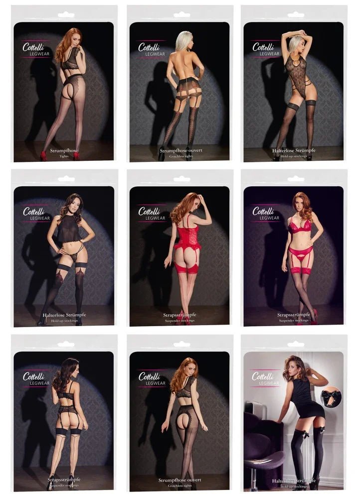 Bundle Cottelli Legwear - Happytoys Sexshop: online sex shop for Feeling Happy & Easy 😊 - Discreet geleverd