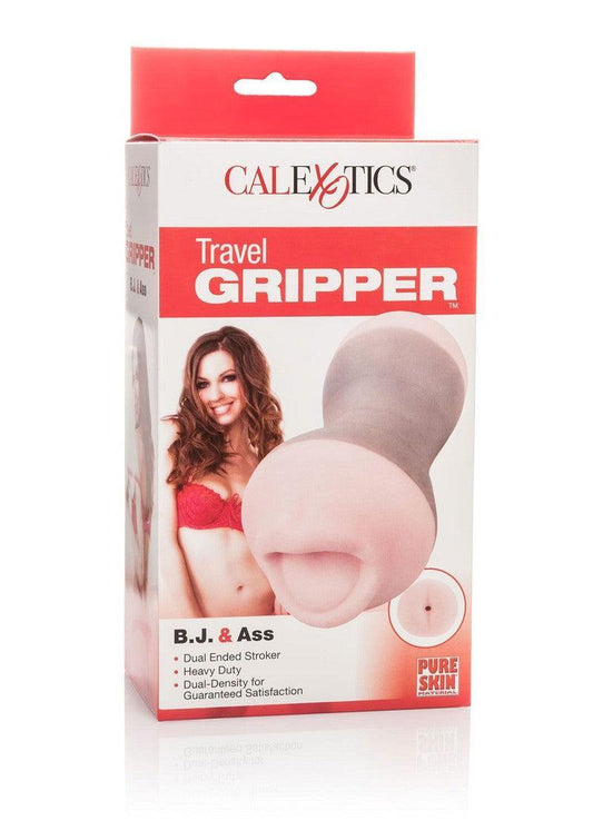 β CalExotics Travel Gripper B.J. & Ass Masturbator - Happytoys Sexshop: Toys for Feeling Happy & Easy π - Discreet geleverd