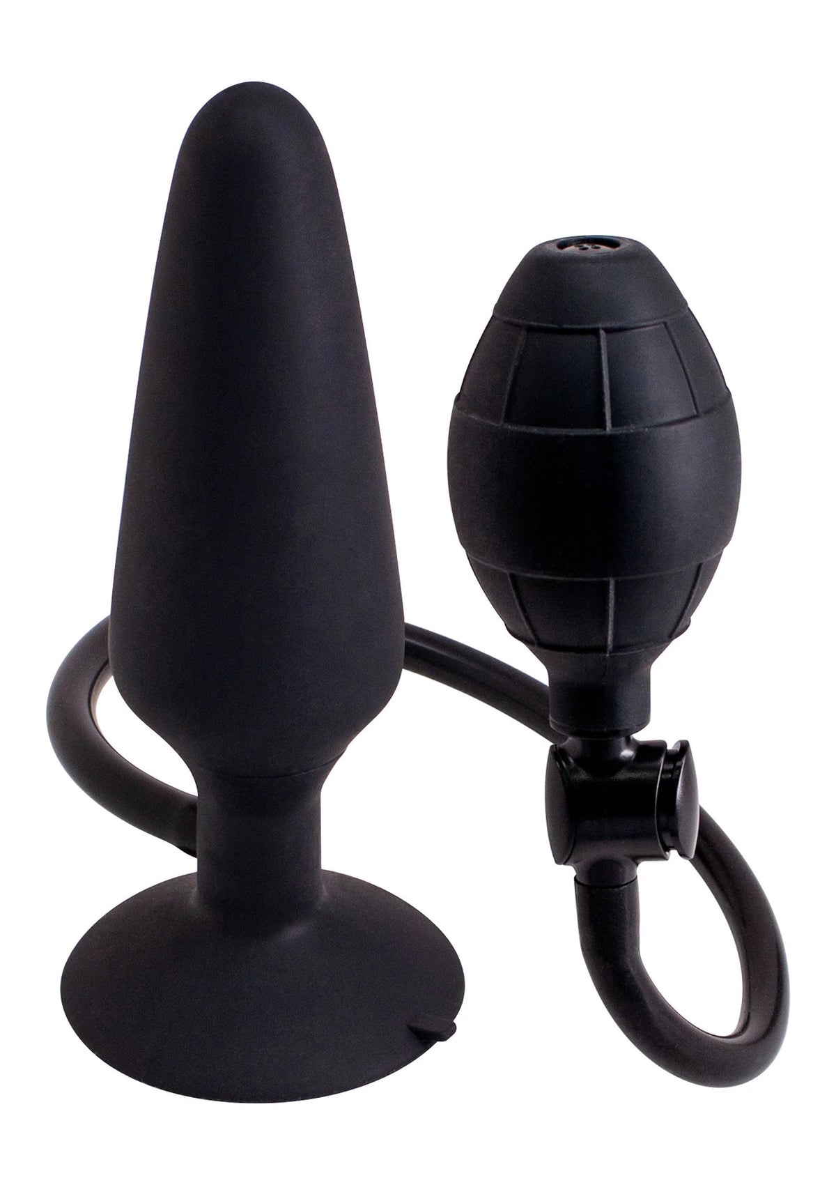 Bestel: Inflatable Butt Plug Large by Seven Creations - bij Happytoys.nl, happytoys.be, Happytoys.ae: erotische sex webshop | liever Happy dan Easy ⭐⭐⭐⭐⭐ - Default Title - 25204 - BLACK