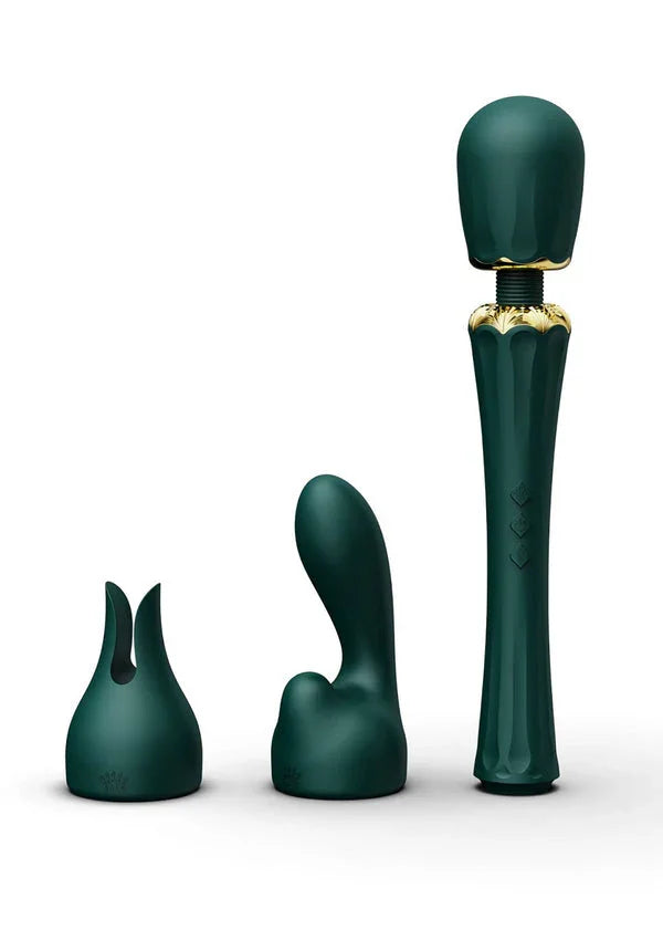 Bestel: Kyro Wand Vibrator by Zalo - bij Happytoys.nl, happytoys.be, Happytoys.ae: erotische sex webshop | liever Happy dan Easy ⭐⭐⭐⭐⭐ - Groen - 25501 - GREEN