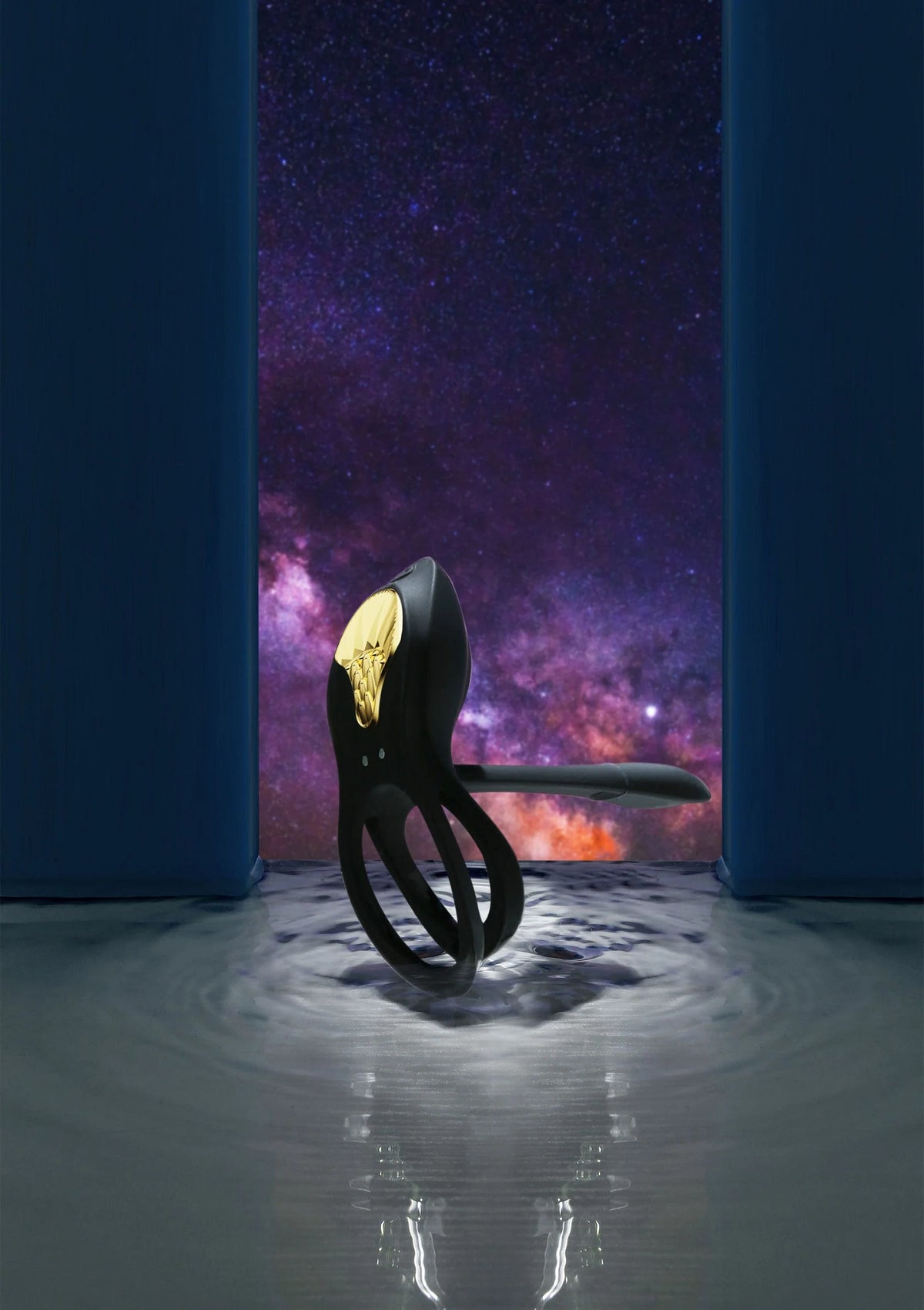 Bestel: Bayek - Cockring Vibrator with remote control by Zalo - bij Happytoys.nl, happytoys.be, Happytoys.ae: erotische sex webshop | liever Happy dan Easy ⭐⭐⭐⭐⭐
