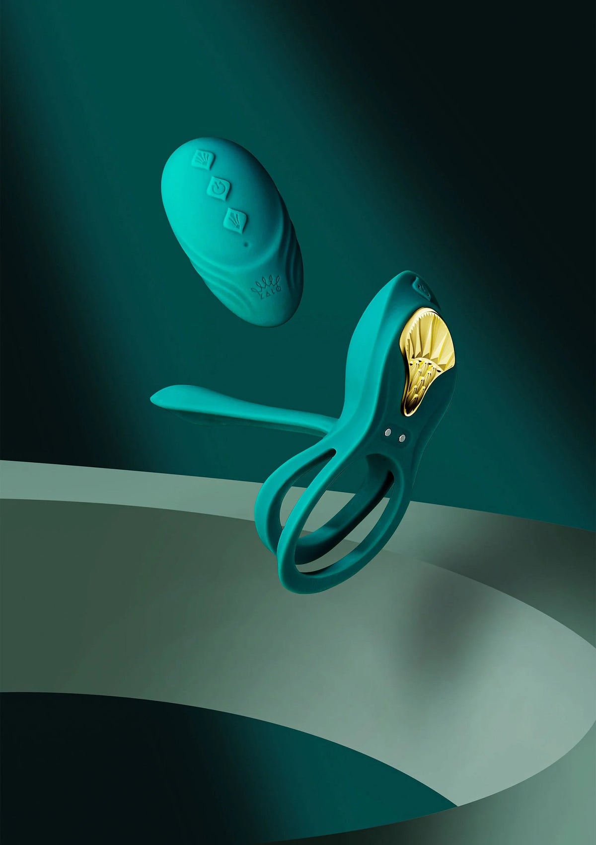 Bestel: Bayek - Cockring Vibrator with remote control by Zalo - bij Happytoys.nl, happytoys.be, Happytoys.ae: erotische sex webshop | liever Happy dan Easy ⭐⭐⭐⭐⭐