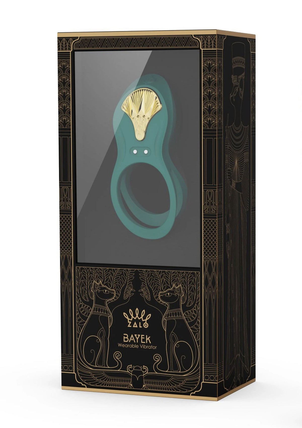 Bestel: Bayek - Cockring Vibrator with remote control by Zalo - bij Happytoys.nl, happytoys.be, Happytoys.ae: erotische sex webshop | liever Happy dan Easy ⭐⭐⭐⭐⭐