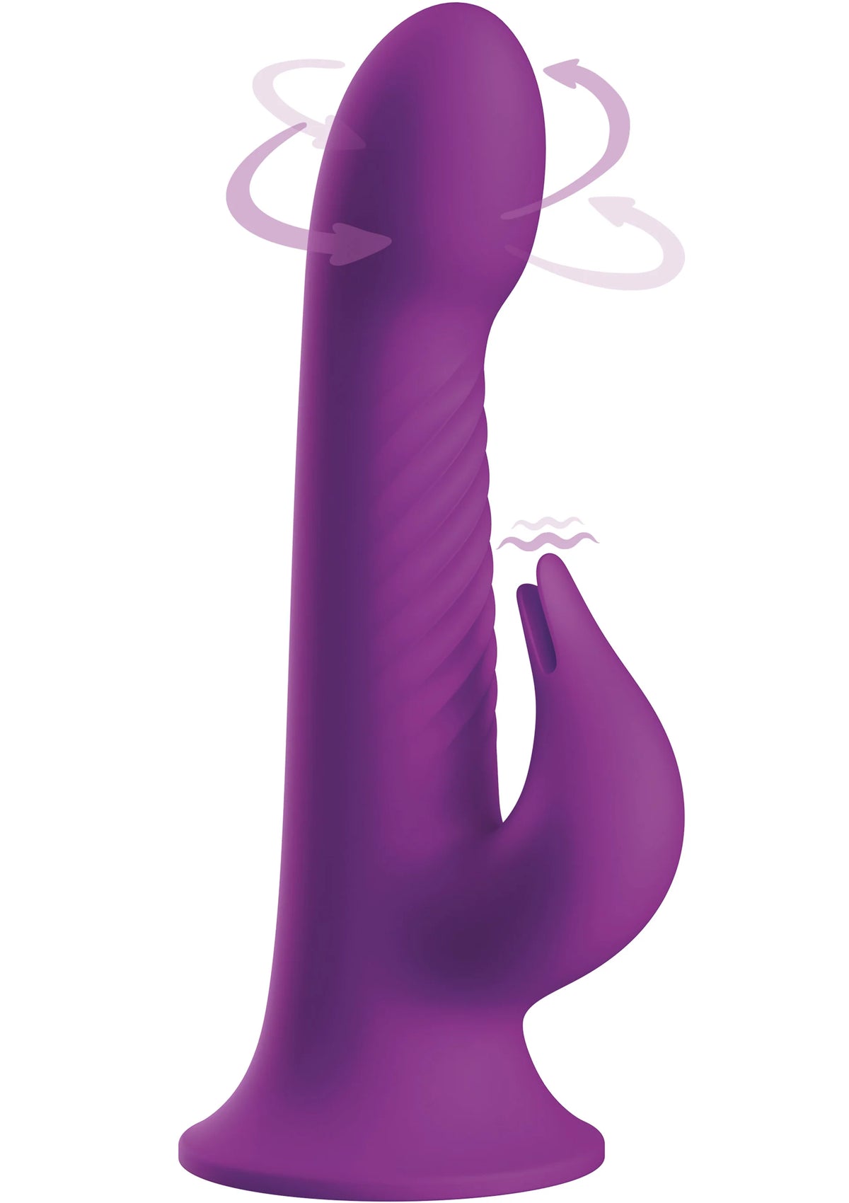 Bestel: Rotating Flutter Rabbit Vibrator by Playhouse Delight - bij Happytoys.nl, happytoys.be, Happytoys.ae: erotische sex webshop | liever Happy dan Easy ⭐⭐⭐⭐⭐