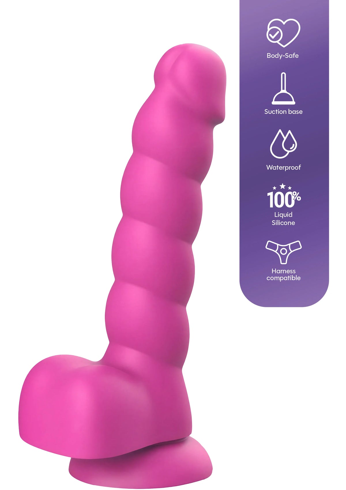 Bestel: Spiral Tease Dildo Silicone M byPlayhouse Rogue - bij Happytoys.nl, happytoys.be, Happytoys.ae: erotische sex webshop | liever Happy dan Easy ⭐⭐⭐⭐⭐