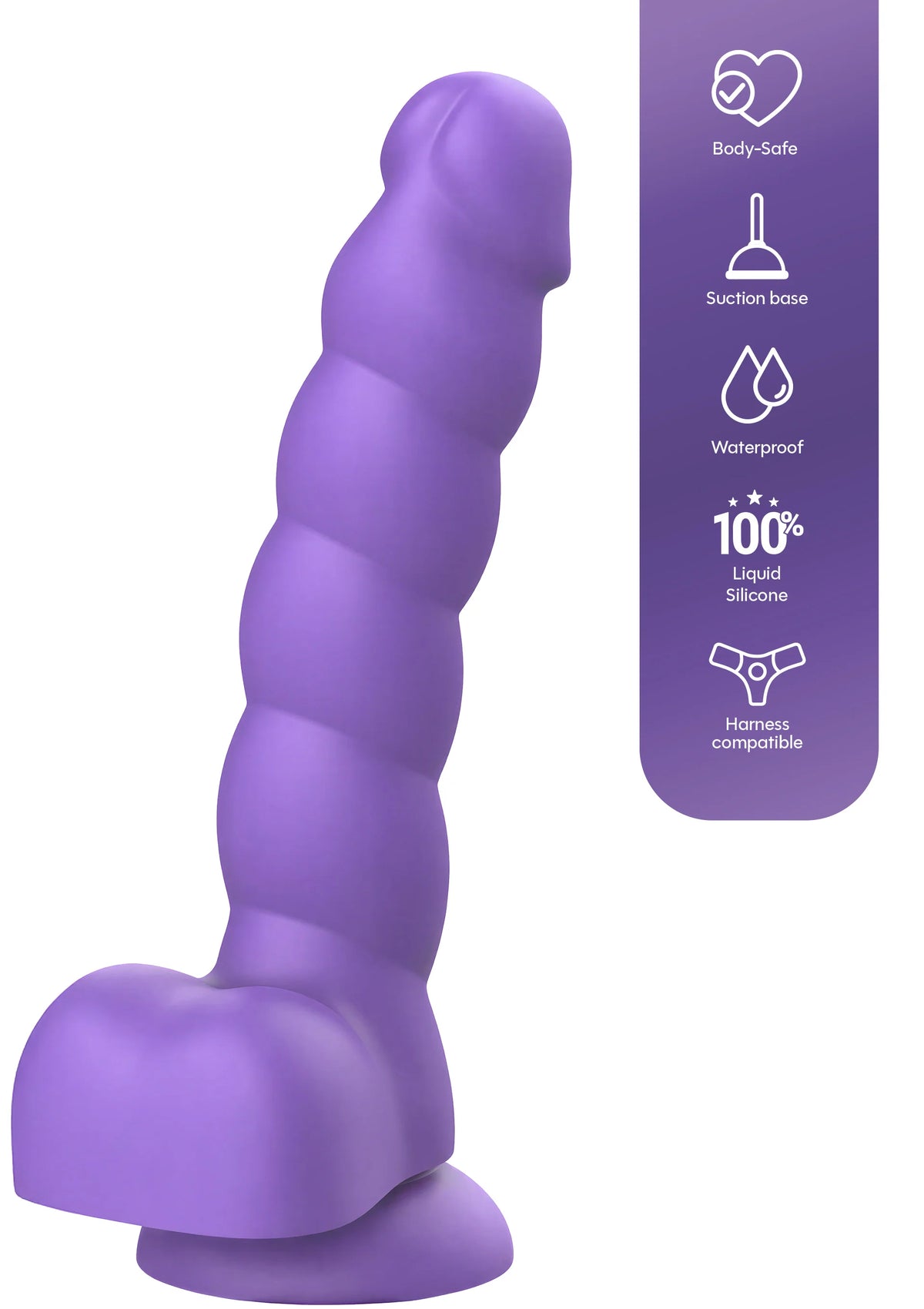 Bestel: Spiral Tease Dildo Silicone L by Playhouse Rogue - bij Happytoys.nl, happytoys.be, Happytoys.ae: erotische sex webshop | liever Happy dan Easy ⭐⭐⭐⭐⭐