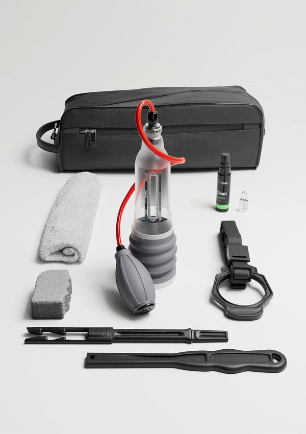 Bestel: HydroXtreme 7 Kit by Bathmate - bij Happytoys.nl, happytoys.be, Happytoys.ae: erotische sex webshop | liever Happy dan Easy ⭐⭐⭐⭐⭐ - Default Title - 26005 - CLEAR