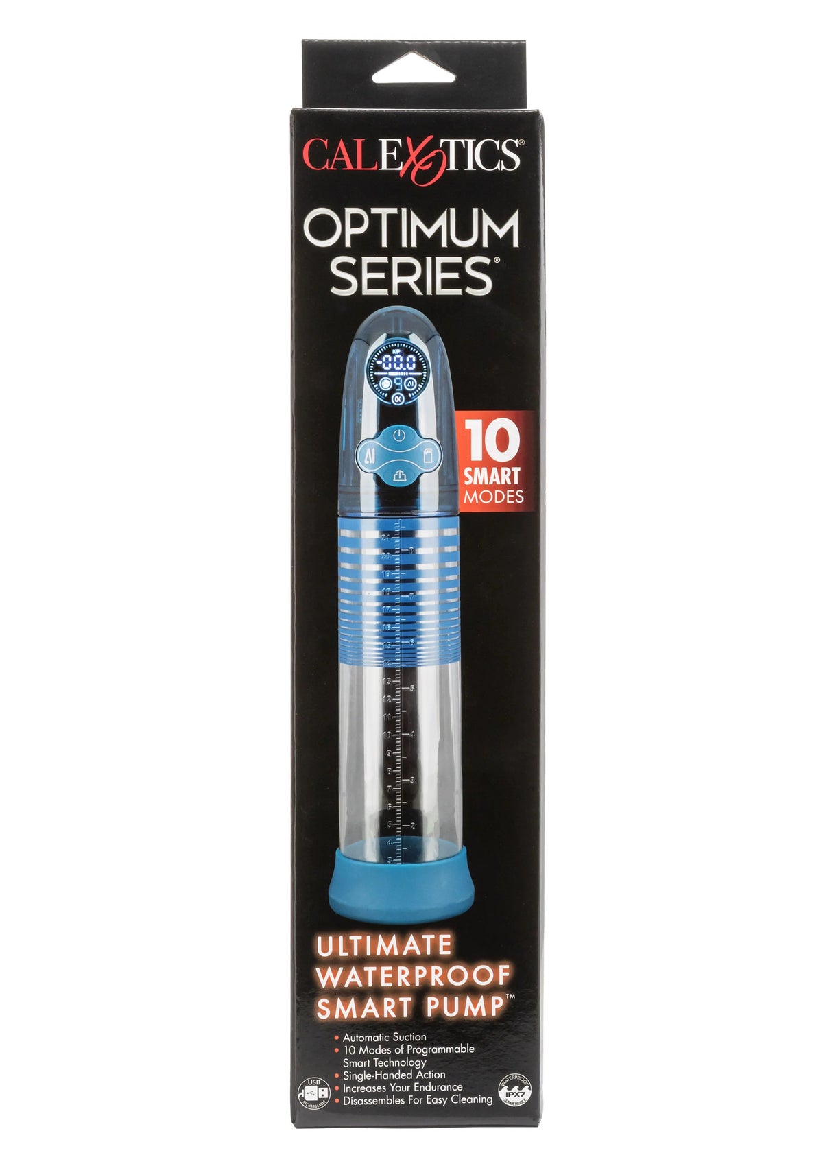Bestel: Ultimate Waterproof Smart Pump by CalExotics Optimum Series - bij Happytoys.nl, happytoys.be, Happytoys.ae: erotische sex webshop | liever Happy dan Easy ⭐⭐⭐⭐⭐ - Default Title - 27613 - BLUE