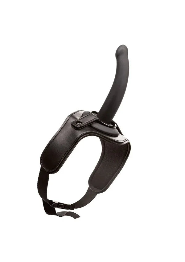 Bestel: Thigh Strap Silicone Probe by CalExotics Onyxxx - bij Happytoys.nl, happytoys.be, Happytoys.ae: erotische sex webshop | liever Happy dan Easy ⭐⭐⭐⭐⭐ - Default Title - 27616 - BLACK
