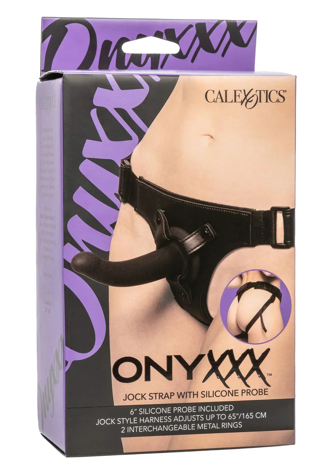 Bestel: Jock Strap Silicone Probe by CalExotics - bij Happytoys.nl, happytoys.be, Happytoys.ae: erotische sex webshop | liever Happy dan Easy ⭐⭐⭐⭐⭐
