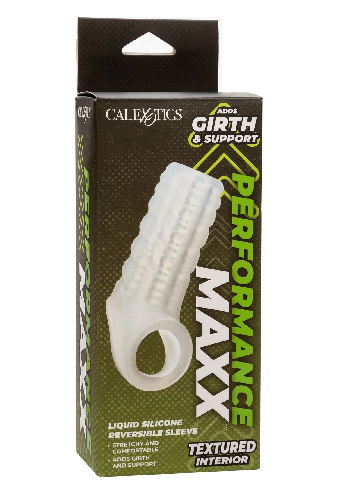 Bestel: Silicone Reversible Sleeve by CalExotics - bij Happytoys.nl, happytoys.be, Happytoys.ae: erotische sex webshop | liever Happy dan Easy ⭐⭐⭐⭐⭐