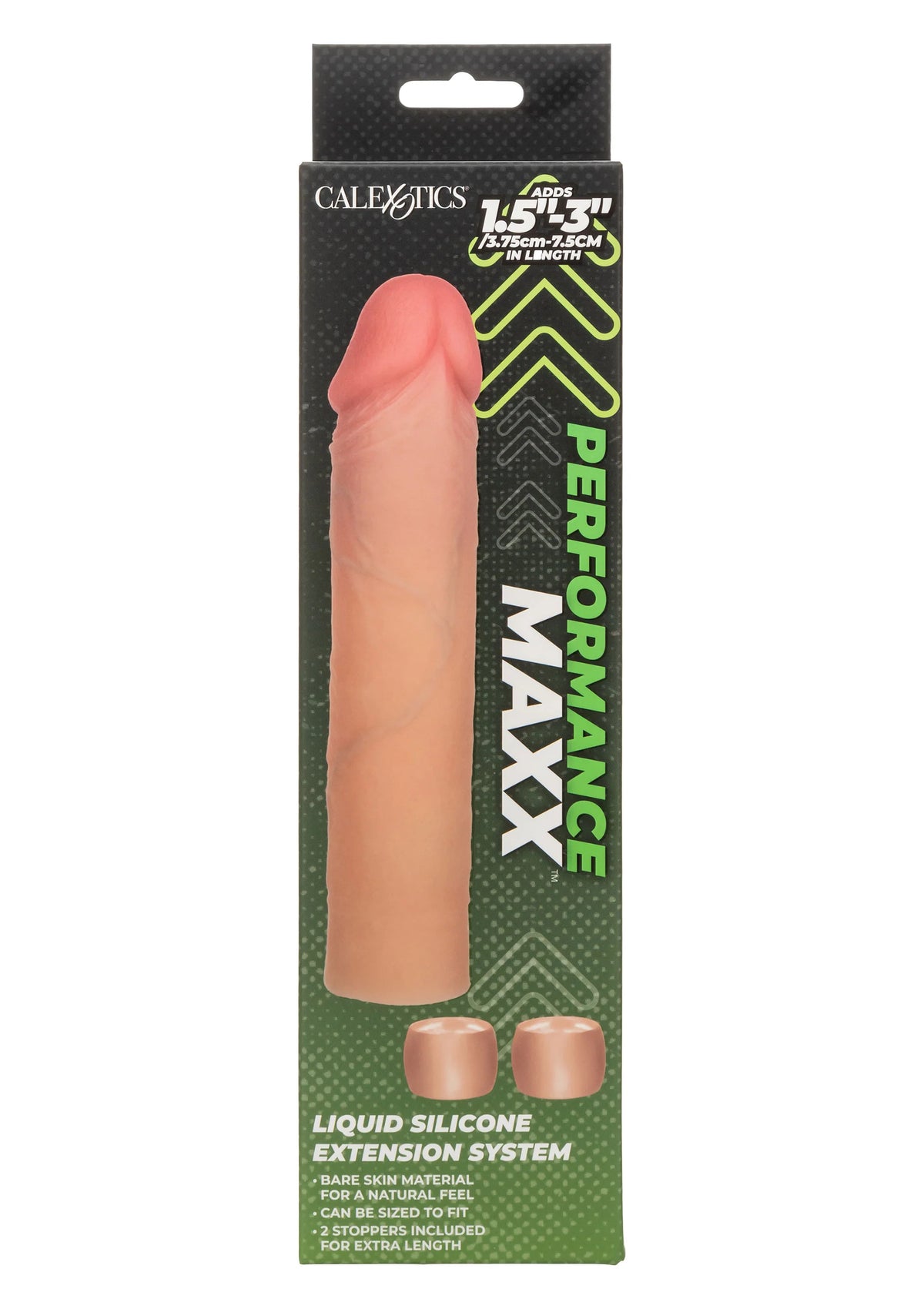 Bestel: Silicone Penis Extension System 20.25cm by CalExotics Performance Maxx - bij Happytoys.nl, happytoys.be, Happytoys.ae: erotische sex webshop | liever Happy dan Easy ⭐⭐⭐⭐⭐