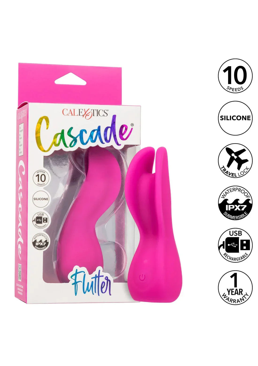 Bestel: Cascade Flutter by CalExotics - bij Happytoys.nl, happytoys.be, Happytoys.ae: erotische sex webshop | liever Happy dan Easy ⭐⭐⭐⭐⭐