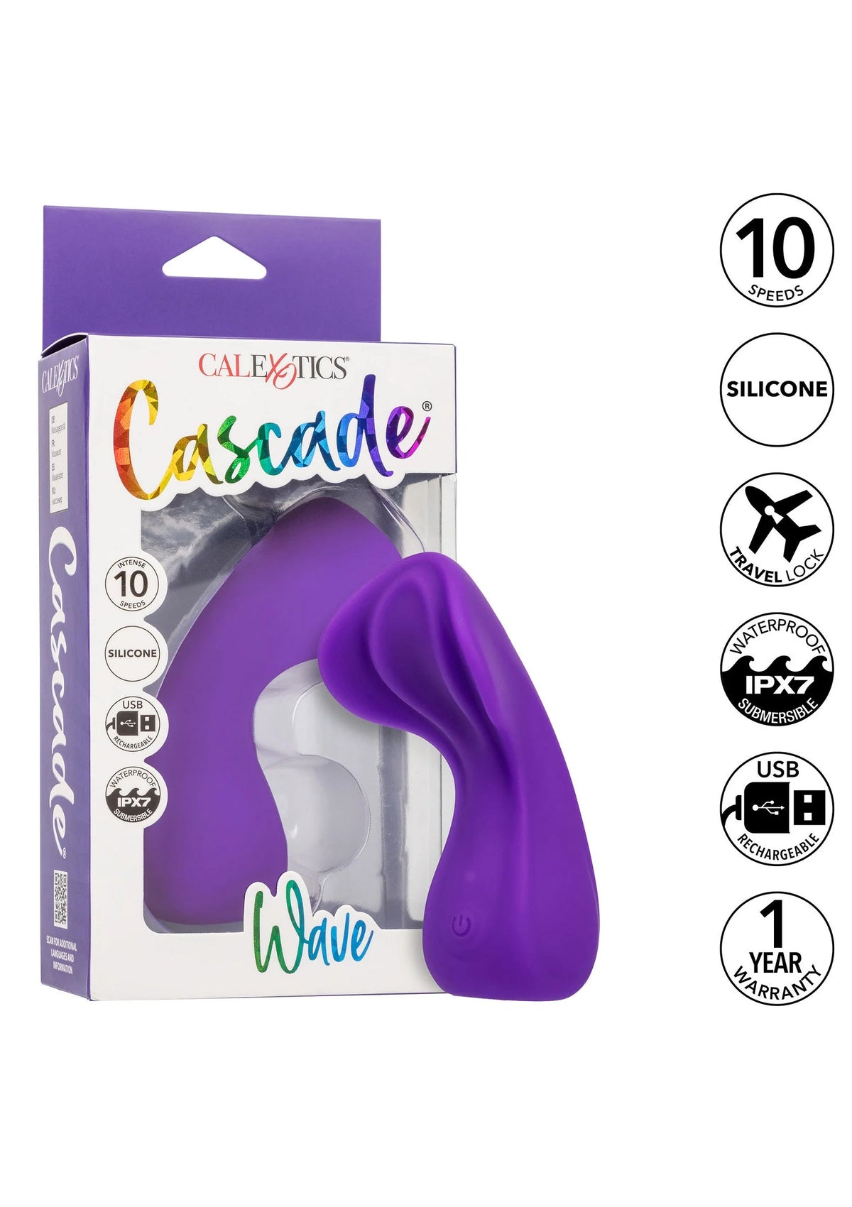 Bestel: Cascade Wave by CalExotics - bij Happytoys.nl, happytoys.be, Happytoys.ae: erotische sex webshop | liever Happy dan Easy ⭐⭐⭐⭐⭐