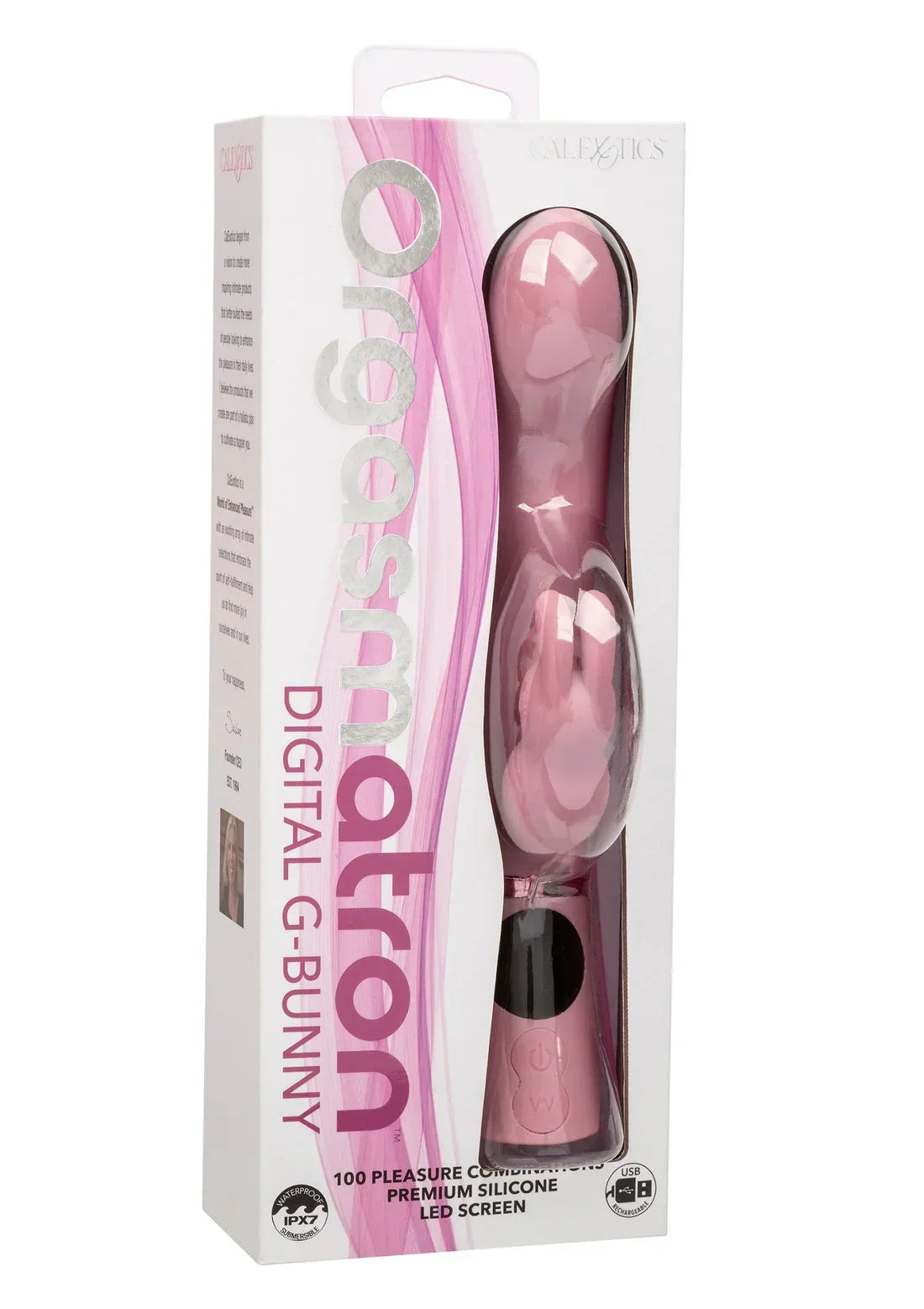 Bestel: Orgasmatron Digital G - Bunny by CalExotics - bij Happytoys.nl, happytoys.be, Happytoys.ae: erotische sex webshop | liever Happy dan Easy ⭐⭐⭐⭐⭐