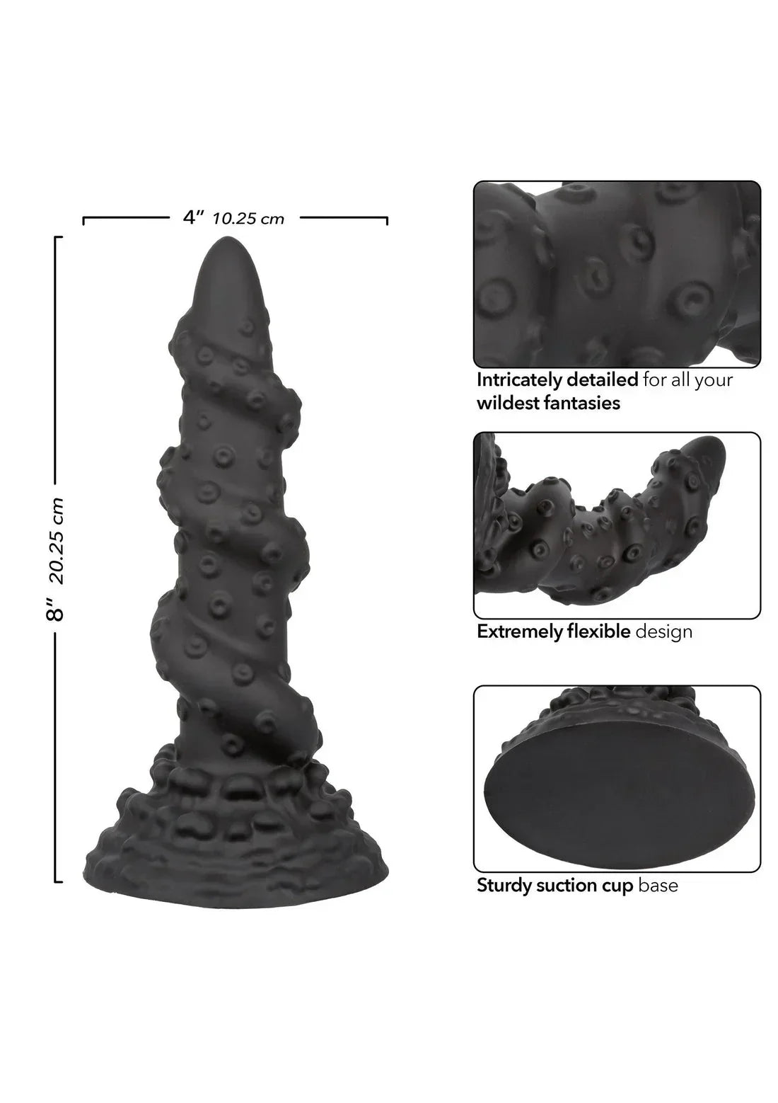 Bestel: Monster Dong The Kraken by CalExotics - bij Happytoys.nl, happytoys.be, Happytoys.ae: erotische sex webshop | liever Happy dan Easy ⭐⭐⭐⭐⭐