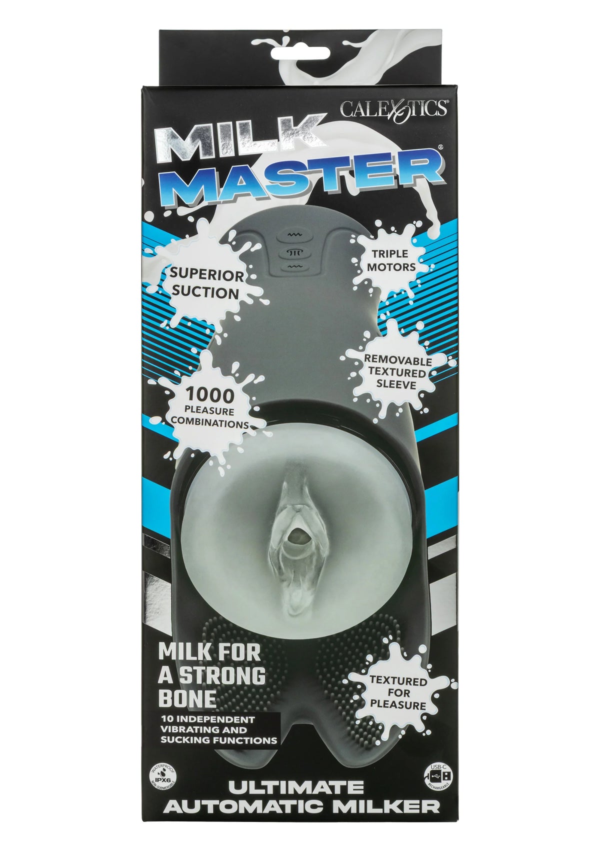 Bestel: Ultimate Automatic Milker by CalExotics Milk Master - bij Happytoys.nl, happytoys.be, Happytoys.ae: erotische sex webshop | liever Happy dan Easy ⭐⭐⭐⭐⭐