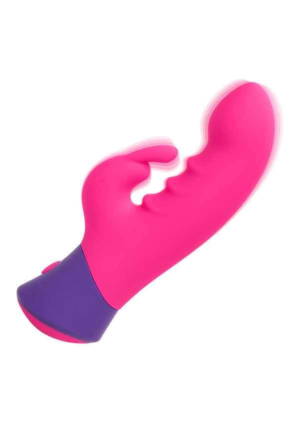 Bestel: Bunny Vibrator by CalExotics Rave - bij Happytoys.nl, happytoys.be, Happytoys.ae: erotische sex webshop | liever Happy dan Easy ⭐⭐⭐⭐⭐