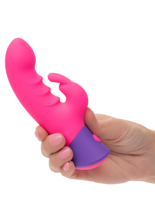 Bestel: Bunny Vibrator by CalExotics Rave - bij Happytoys.nl, happytoys.be, Happytoys.ae: erotische sex webshop | liever Happy dan Easy ⭐⭐⭐⭐⭐