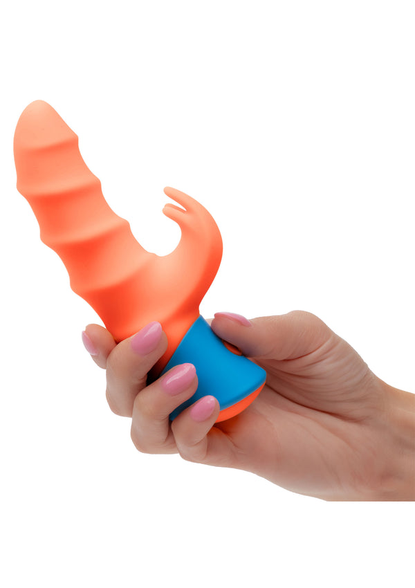 Bestel: Tickler Vibrator by CalExotics Rave - bij Happytoys.nl, happytoys.be, Happytoys.ae: erotische sex webshop | liever Happy dan Easy ⭐⭐⭐⭐⭐