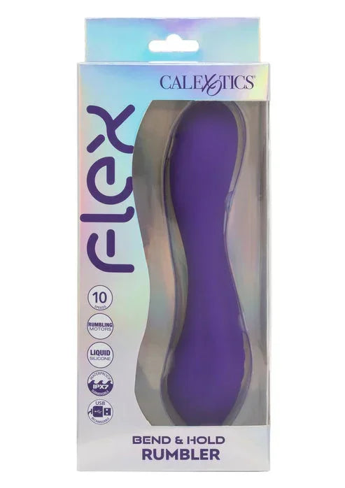 Bestel: Bend & Hold Rumbler Vibrator by CalExotics - bij Happytoys.nl, happytoys.be, Happytoys.ae: erotische sex webshop | liever Happy dan Easy βββββ