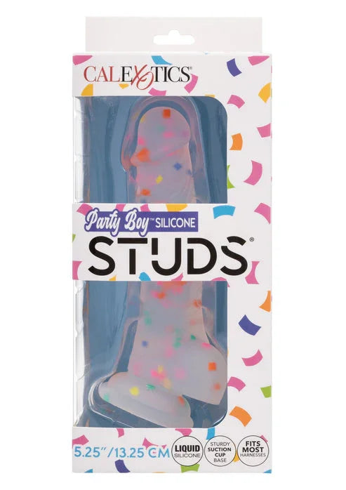 Studs Dildo 13.25 cm by CalExotics - Happytoys Sexshop: online sex shop for Feeling Happy & Easy đ - Discreet geleverd
